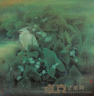 曹小民 我心悠悠 镜片 66×66cm
